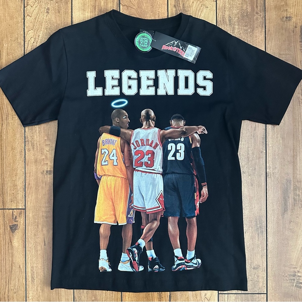 Basketball NBA Legends Graphic T-Shirt